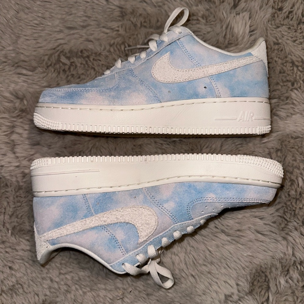 Nike “Cloud” Air Force 1 Low Pastel Blue Sneakers